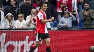 「日本人コンビで決めてるやん！」上田綺世が渡辺剛のスルーパスに抜け出して2点目ゲット「小野伸二とトマソンを彷彿とさせる」「エグいパスをしっかり決めた」日本人ホットライン開通にファン大歓喜