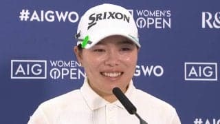 勝みなみ、メジャーの舞台で2位「この3年間で一番いいゴルフができたと思う」