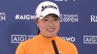 竹田麗央は4位　昨年は難しいと感じるも今年は「自分のゴルフが4日間できた」