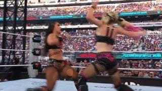 女子レスラー、戦慄の“グーパン”一撃 「決まった」「えっぐ」見事な悶絶カウンターにファン困惑