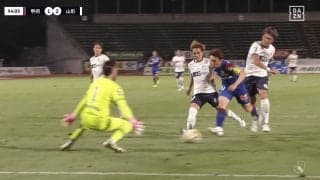 「めちゃ速い！」45m爆走→トゥーキック股抜きゴラッソが話題「推進力えぐぅ」「J2では抜けてる」甲府10番の鮮やか弾にファン興奮