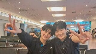 気持ちを切り替えてインターハイへ U19女子日本代表　馬場柚希×忠願寺莉桜