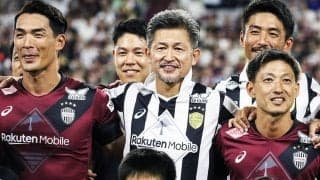 キングカズが現役でいてくれる幸せ　田原俊彦ダンス、永島昭浩とのハグ...「楽しくなければサッカーじゃない」