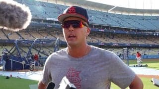 ヌートバー、投手大谷は「調子がよさそう」　7日の対決に意気込み「うまくいくことを願う」