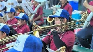 ライバルが「友情」応援　長崎大会決勝で敗れた九州文化学園吹奏楽部