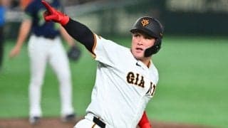 巨人リチャードが豪快4号　ドーム熱狂の逆方向弾…ハイタッチの阿部監督は右肩負傷？