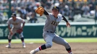 仙台育英プロ注左腕・吉川が12Ｋ完封劇！低めへの変化球で相手を翻弄、優勝した3年前同様に初戦で鳥取県勢に勝利【25年夏甲子園】
