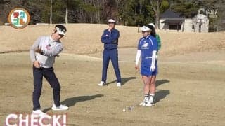 左ワキにスティックカバーを挟んで打つドリルで「体幹を使ったスイング」を手に入れよう