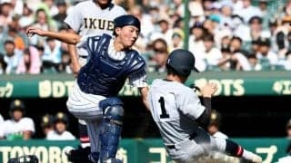 クールな主将も涙「みんなで来られてよかった」　鳥取城北の平山選手