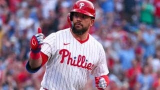 好調シュワーバーは「MVP候補として認められるべきだ」 米人気スポーツ番組で識者が称賛「オオタニが最有力だが…」