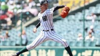 「自滅しない投球」　サヨナラ勝ちを呼び込む開星の持田聖純選手