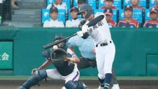 「来たぞ」と相手エースを歓迎　沖縄尚学がワンチャンスをものにする