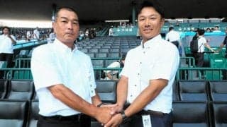 高知中央・山野監督「接戦に持ち込みたい」　初戦へ綾羽の監督と対談