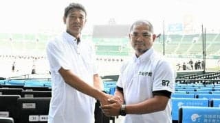叡明「終盤に一気」津田学園「接戦に」甲子園で対戦の両監督が対談