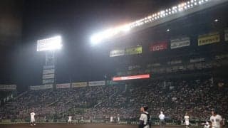 大会3日目は午前の部は中止に夕方の部は予定通り開催へ【甲子園】