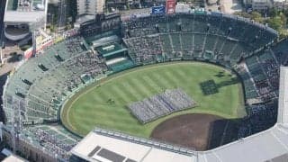 天候不良で午前の部が8日に順延　夕方の部は開催予定　夏の甲子園