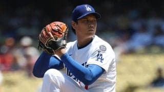 大谷翔平がいきなり「いやエグいわ」　打者呆然の1球…ファン同情「こりゃ打てん」