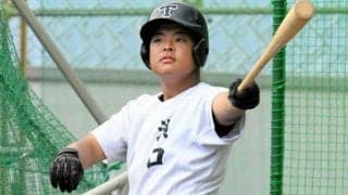 猛暑でもモリモリ食べる　東洋大姫路1年の瀬口選手はいま「増量中」