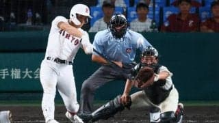 得意の小技生かし、好機にしっかり得点　広陵、3年連続の初戦突破