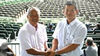 東洋大姫路、8日に済美と初戦、岡田監督「戦い方変えるつもりない」