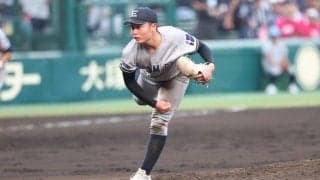 独特フォームが話題…叡明・田口のリアルな評価　初戦敗退もスカウトが絶賛した“賢さ”