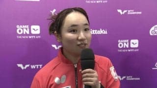 美味しい食事と買い物が原動力？伊藤美誠の「ご褒美」メンタル術が明らかに【卓球 WTT横浜】