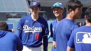 佐々木朗希は「成功してほしい」　元日本ハムの加藤豪将氏が再会…問いかけた「楽しんでるか？」