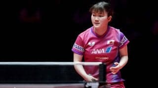 快勝の大藤沙月、日本初開催の大舞台は「一番楽しい大会」　上位進出期待も「一戦ずつ頑張りたい」【WTTチャンピオンズ横浜】