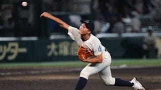 高知中央の151キロ右腕、血豆の影響で無念の3回降板…世代最速右腕を目指したい【25年夏甲子園】