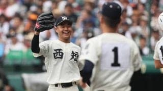西日本短大付・背番号11の原が好リリーフ、大会3号＆スーパーキャッチの山下「思わずガッツポーズがでました」」【25年夏甲子園】