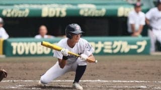 「打たせてもいいかなと思いましたが…」聖地初勝利呼び込んだ\"初球スクイズ\"、聖隷クリストファー指揮官の采配的中【25年夏甲子園】