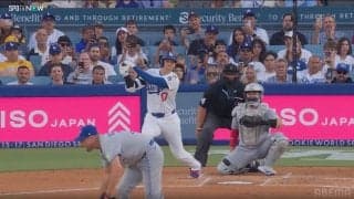 大谷翔平、軽く振って166キロ中前打→シャーザーが“口あんぐり” CY賞右腕も驚いた一振りに「さすが」の声