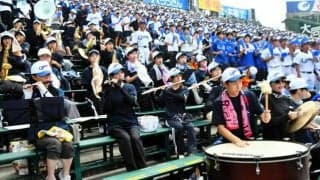 アルプスとどろく熱い応援　卒業生らが演奏　聖隷クリストファー