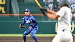 外野から思い続けた「もう一回投げたい」　青藍泰斗のエース永井