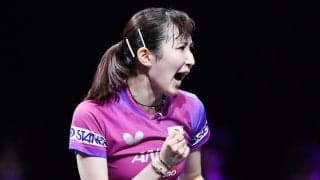 日本頂上決戦は激闘の末に早田ひなに軍配！17歳・張本美和を破る【卓球 WTT横浜】
