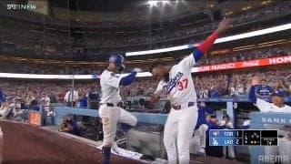 ベッツが決めた！逆転弾に米記者「ボディランゲージが違う。目つきが違う」 歓喜の瞬間…MVP男が見せた“本来の姿”