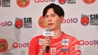 【男子バレーボール】髙橋藍が語る欧州王者ペルージャ戦への抱負「どこまで戦えるのか、楽しみ」
