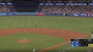 ウソでしょ…！？大谷翔平、弾丸ライナーが“爆速到達”「エグすぎる」 相手外野手が打球を止めれない「捕れる選手いないだろ」