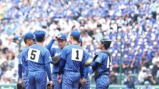 甲子園で話題、青藍泰斗の“ド派手”ユニ　監督とコーチが込めた思い「オンリーワンを」
