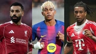 サラー、ヤマル、オリーセ...ヨーロッパサッカーは今季も「逆足ウイング」の活躍に注目