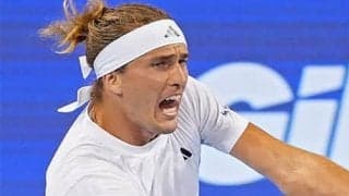 ズベレフ 地元20歳に快勝で初戦突破