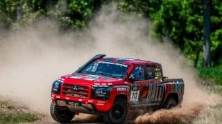 AXCR2025：チーム三菱ラリーアートのチャヤポン・ヨーターが2番手キープ、田口勝彦は5番手に浮上