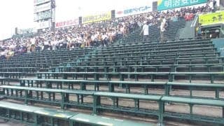甲子園、“応援団なし”で試合開始のハプニング　吹奏楽部は来場断念…豪雨で部員も到着できず