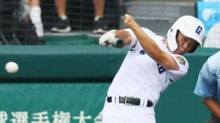 打ち取られていた球を狙い打ち　県岐阜商の攻め手は長打だけじゃない