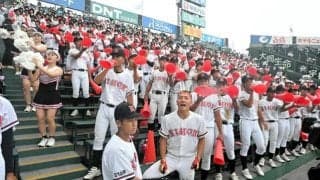 「熱く粘り強く戦った」　日大山形野球部員、ダンスドリル部員ら声援