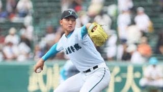 2年生BIG5の一角である山梨学院の超大型右腕が8割程度の出力で6回ノーノー！9年ぶりの勝利に導く【25年夏の甲子園】