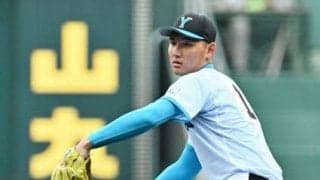 山梨学院、菰田と檜垣の継投で投手戦制す　聖光学院は中盤以降に失点