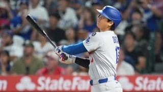 大谷翔平が驚異の3戦連発42号　5戦4発でリーグトップタイ、エ軍本拠地通算100HR