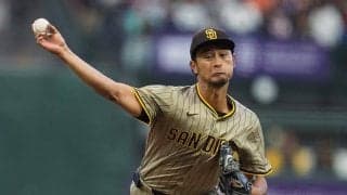 ダルビッシュ2勝目、宿敵・ド軍に1ゲーム差接近　6回6K1失点好投で3連勝に貢献