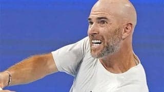  37歳ベテラン 逆転勝ちでシード撃破 